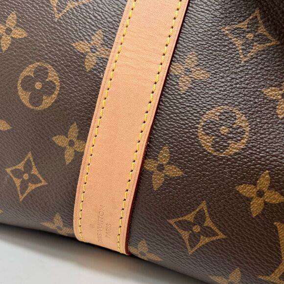 Louis Vuitton Keepall 55 Monogram Bandouliere With Strap Authentic - Picture 3 of 8